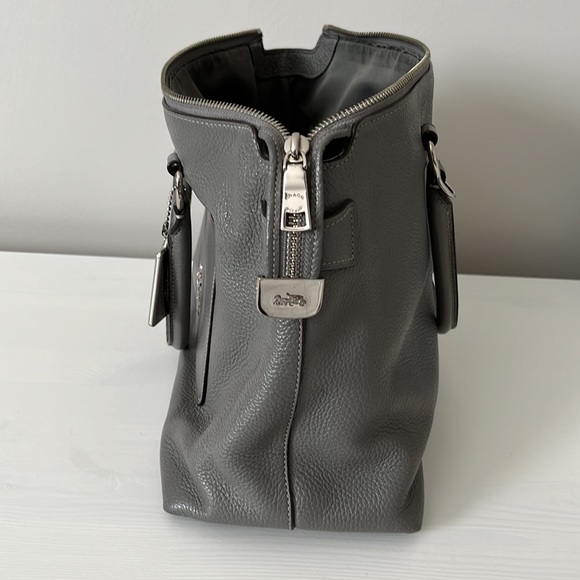 Pebbled Leather Coach Bag and Wallet Set - Picture 9 of 16